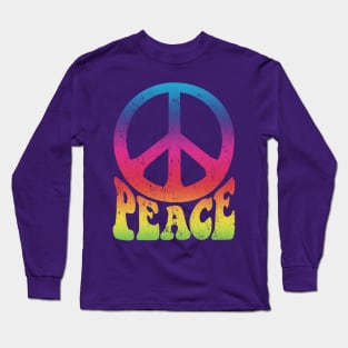 PEACE - Rainbow Long Sleeve T-Shirt